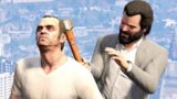 GTA V PC Michael Kills Trevor (Editor Rockstar Movie Cinematic Short Film)
