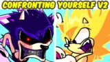 Friday Night Funkin' VS Sonic.EXE Confronting Yourself V2 (Retake) (FNF MOD/Update)