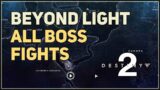 All Boss Fights Beyond Light Destiny 2