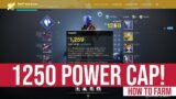 DESTINY 2: Fast 1250 Power! How To Hit Hard Cap in Beyond Light! Powerful & Pinnacles