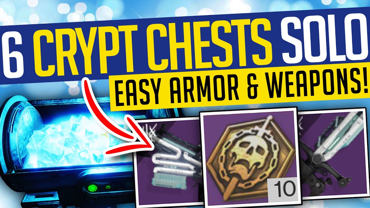 Destiny 2 6 FREE RAID CHESTS! How To Get DEEP STONE CRYPT Chests Solo