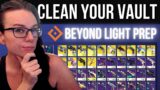 Destiny 2: BEYOND LIGHT PREP – VAULT/INVENTORY MANAGEMENT (DIM Guide)