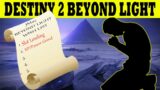 Destiny 2 Beyond Light – JMAC'S Wish List Part 2 of 5 – XP/Power Grind