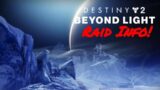 Destiny 2 Beyond Light Raid Information; Contest Mode; Raid Emblems!; and more!