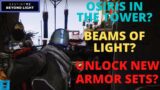 Destiny 2 Beyond Light!  Unlock Vendor Armor, Osiris In The Tower!  Beams of Light?