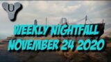 Destiny 2 beyond Light – Weekly Nightfall – November 24 2020
