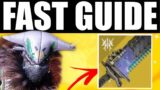 HOW TO GET THE LAMENT FAST EASY GUIDE ! DESTINY 2 BEYOND LIGHT