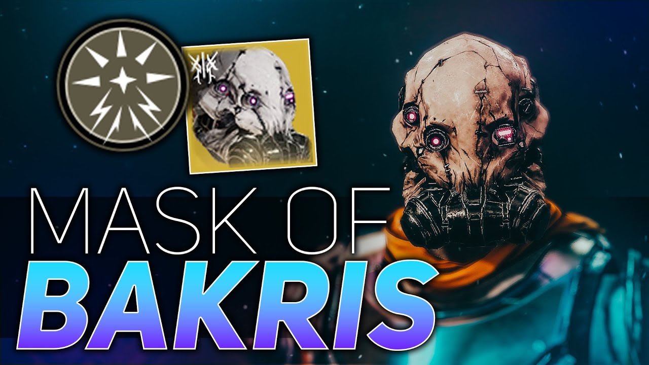 Mask of Bakris is NEXT LEVEL (The Stasis Counter) Destiny 2 Beyond