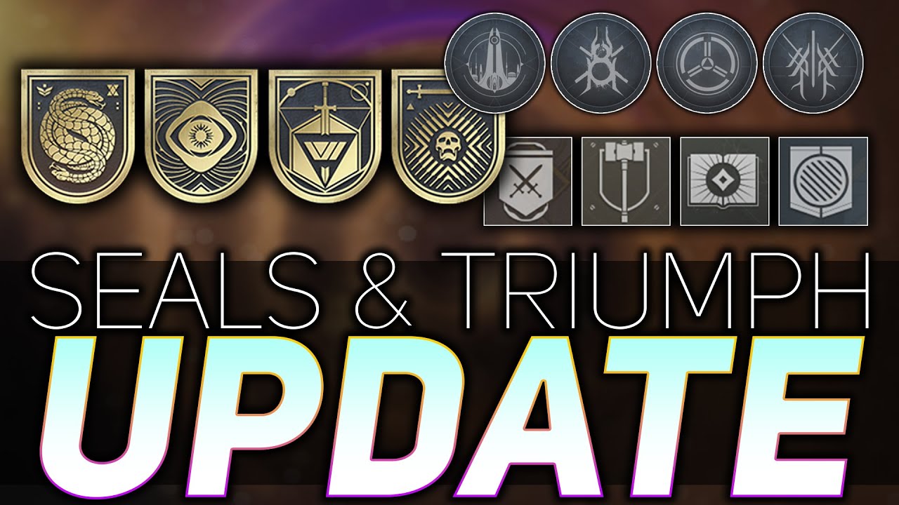 Seals, Triumphs, & the DCV (Evolving Triumphs) Destiny 2 Beyond Light