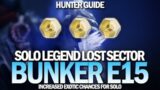 Solo Legend Lost Sector Bunker E15 (Hunter Guide) [Destiny 2 Beyond Light]