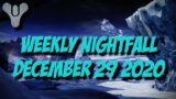 Destiny 2 Beyond Light – Weekly Nightfall – December 29 2020