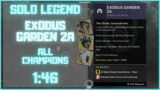 Exodus Garden 2A (Solo, Legend, Platinum – 1:46) | Destiny 2: Beyond Light