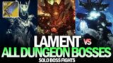 Lament vs All Dungeon Bosses Solo [Destiny 2 Beyond Light]