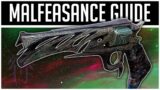 Malfeasance Guide! Season Of The Hunt- Destiny 2 Beyond Light