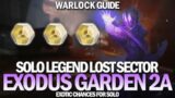Solo Legend Lost Sector Exodus Garden 2A (Warlock Guide) [Destiny 2 Beyond Light]