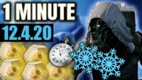Xur in 1 MINUTE – (12.4.20) Not Terrible! [Destiny 2 Beyond Light]