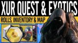 Destiny 2 | XUR'S EXOTIC ROLLS! Exotic LOOT! Trials Map, Cipher Quest, Inventory & Rolls | 29th Jan