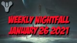 Destiny 2 Beyond Light – Weekly Nightfall – January 26 2021