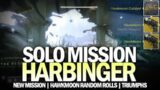 Solo Harbinger Mission Completion (Hawkmoon Catalyst & Random Rolls + Triumphs) [Destiny 2]