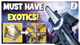 Top MUST HAVE Vaulted Exotics! Monument To Lost Lights Kiosk Guide | Destiny 2 Beyond Light
