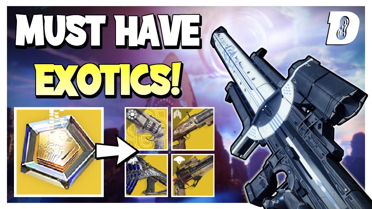 Top MUST HAVE Vaulted Exotics! Monument To Lost Lights Kiosk Guide
