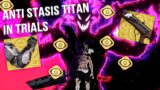 Using The ANTI STASIS TITAN In Trials Of Osiris.. Destiny 2 Beyond Light