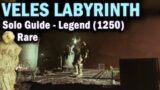 Veles Labyrinth – Legend Lost Sector –  Solo Guide – 1250 Power – Destiny 2: Beyond Light