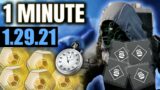 Xur in 1 MINUTE – (1.29.21) ACTUAL GOOD ARMOR! [Destiny 2 Beyond Light]