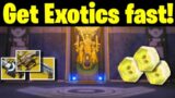 Destiny 2 Beyond Light-How to get exotics fast from the exotic archive