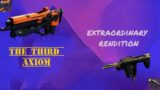 Destiny 2 Beyond Light | NEW PULSE RIFLE | BEST SMG | THIRD AXIOM | EXTRAORDINARY RENDITION