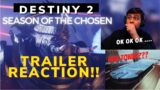 Destiny 2 Beyond Light | SEASON OF THE CHOSEN REACTION!!! | NEW TOWER?????
