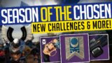 Destiny 2 | SEASON OF THE CHOSEN LIVE! New Challenges, Loot & Quests! (16th Feb)