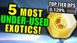 The 5 most UNDER-USED Exotic Weapons for PvE! | Beyond Light
