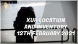 XUR LOCATION AND INVENTORY | 12th February 2021 | Destiny 2: Beyond Light