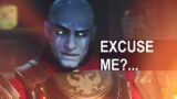 Zavala Meme "Excuse Me" Sequence RECUT REMASTERED  Season of the Chosen Destiny 2 Beyond Light #MOTW