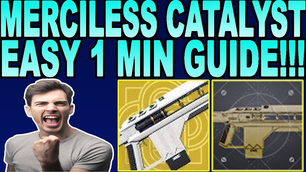 HOW TO GET THE MERCILESS CATALYST IN DESTINY 2 BEYOND LIGHT! Destiny
