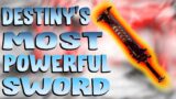 Most Broken Sword EVER|The Lament|Destiny 2 Beyond Light