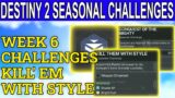 Seasonal Challenges For Week 6 Season Of The Chosen Destiny 2 Beyond light