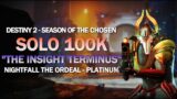 Solo 100K Nightfall "The Insight Terminus" (Warlock) – Destiny 2 Beyond Light