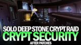 Solo Crypt Security Raid Encounter (After Patch) – Deep Stone Crypt Raid  [Destiny 2]