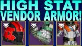 VENDOR HIGH STAT ARMOR DESTINY 2!(Mar 23rd to Mar 30th) | Destiny 2 Weekly Reset