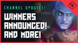 Zavala Meme Winners Announced! NEW Giveaway and Channel Updates! Destiny 2 Beyond Light