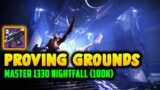 Destiny 2 – "Proving Grounds" Master 1330 (100k) Nightfall Ordeal | Using NOVA WARP!