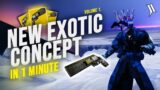 Exotic Concept in 1 Min