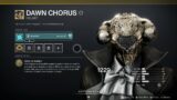 Destiny 2: Beyond Light – Dawn Chorus Exotic Helmet DROP! (Brief PvE Showcase & Gameplay)