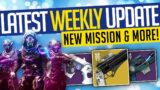 Destiny 2 | LATEST WEEKLY UPDATE! New Quests, Override Location & More!!