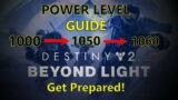Destiny 2 power leveling guide! | Do this before Beyond Light is Released!