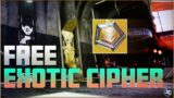 Free Exotic Cipher in Beyond Light | Destiny 2 Beyond Light