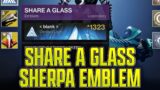 Free Share a Glass Secret Emblem | Vault of Glass