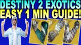 HOW TO GET DESTINY 2 EXOTIC GAUNTLETS IN BEYOND LIGHT | Destiny 2